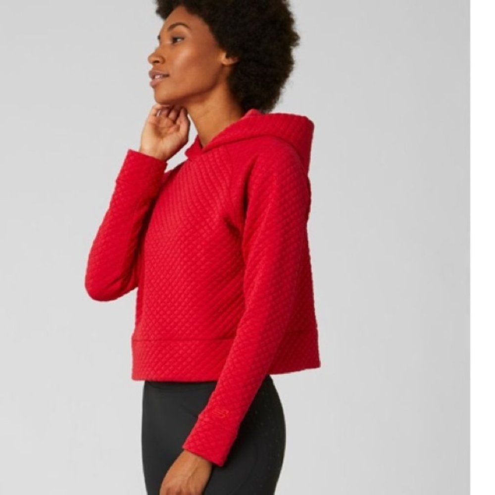 New Balance Heat Loft Crop Hoodie M